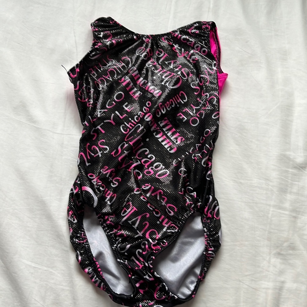 2017 Chicago Style open back leotard size child medium